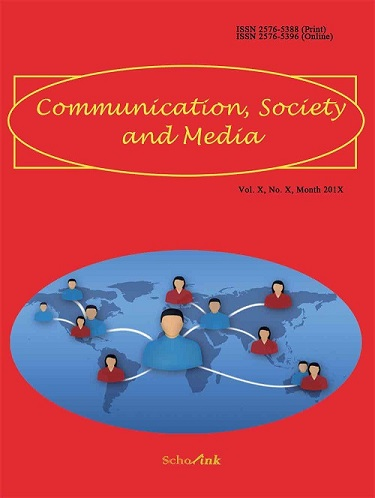Communication, Society and Media (傳播、社會與媒體)期刊封面