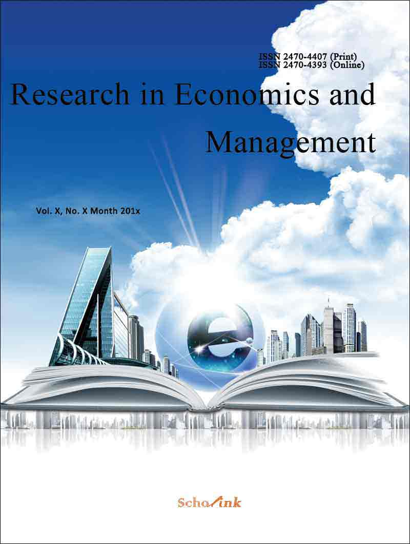 Research in Economics and Management (經(jīng)濟和管理研究)期刊封面