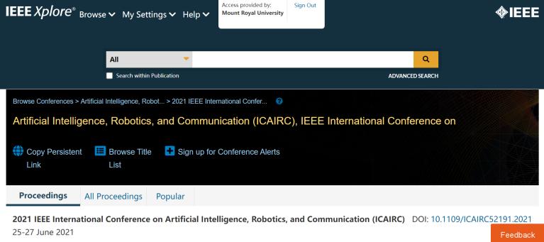 ICAIRC 2021
